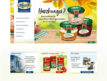 Tablet Screenshot of keunecke-feinkost.de